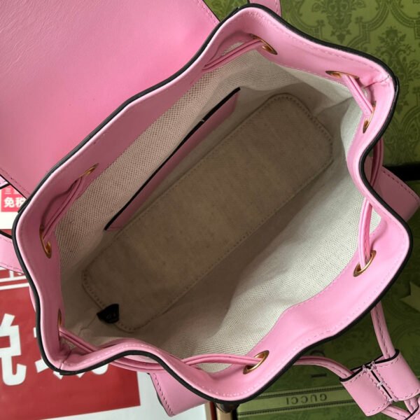 gg Bamboo Small Backpack Pink For Women, Women’s Bags 8.6in/22cm gg ??702101 UZY0T 5814