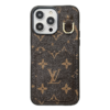 Lou Card Holder Leather iPhone Case