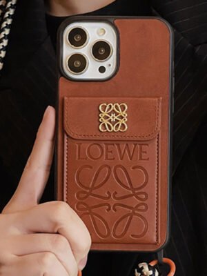 Loe Card Holder Leather iPhone Case