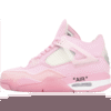 JORDAN 4 x OFF-WHITE ROSE PEACH