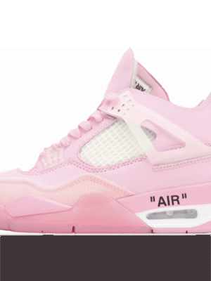 JORDAN 4 x OFF-WHITE ROSE PEACH