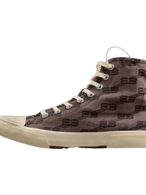 BALENCIAGA PARIS HIGH VULC DESTR x BB CLOTH