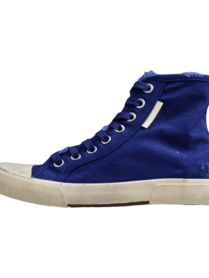 BALENCIAGA PARIS HIGH VULC DESTR x BLUE