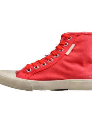 BALENCIAGA PARIS HIGH VULC DESTR x RED