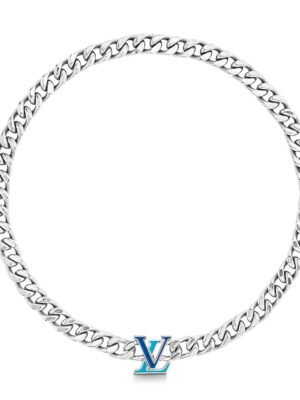 18K Louis Blue Chain Necklace