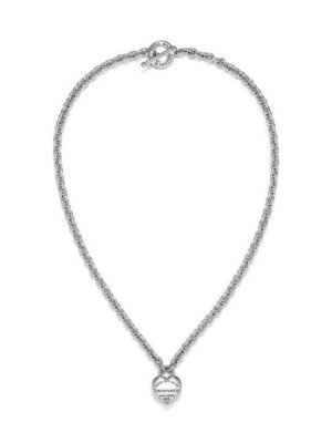 18K Return to Tiffany Full Heart Tag Chain Necklace