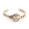 18K CC Open Bracelet
