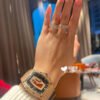 18K Kelly Gavroche Double H Ring