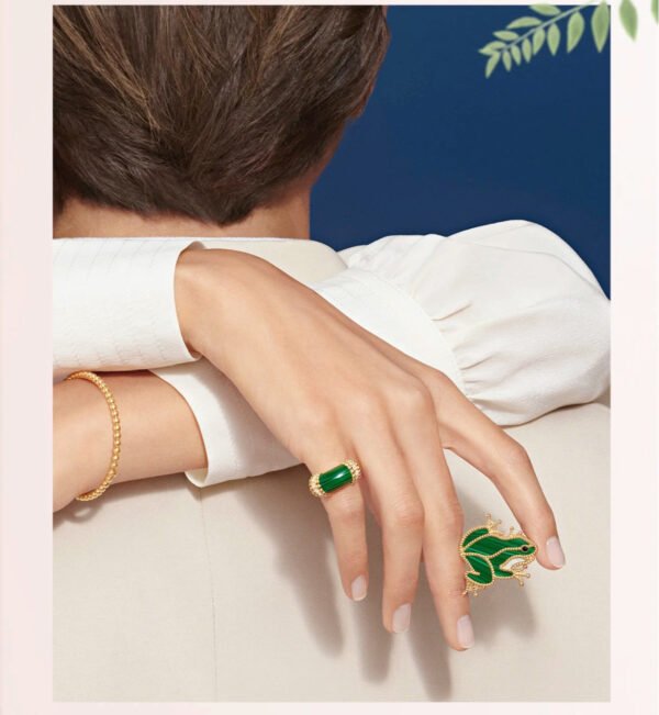 18K Lucky Animals Frog Clip Brooch