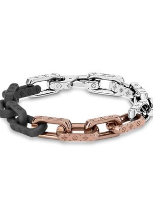 18K Louis Monogram Chain Bracelet