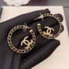 18K CC Strass Earrings