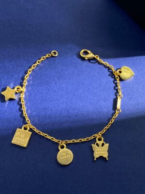 18K Double G Letter Bracelet