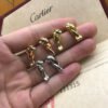 18K Tsavorite Garnet Panther Earrings