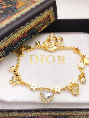 18K CD Star Crystal Bracelet