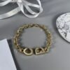 18K CD Lock Bracelet