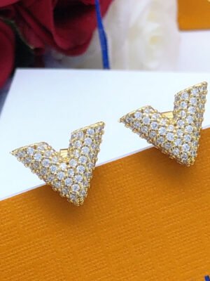18K Louis Diamonds Earrings