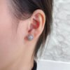 18K Perl¨¦e Diamonds Earrings