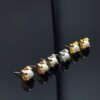 18k C De Earrings