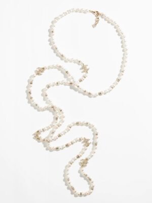 18K CC Pearl Choker Necklace