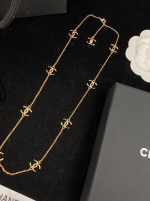 18K CC Multi-Logo Necklace