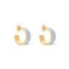 18K Louis Nanogram Enamel Earrings