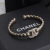 18K CC Diamond Open Bracelet