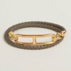 18K Roulis Double Tour Grey H Bracelet