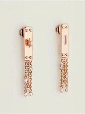 18K Her Diamond Kelly Gavroche Earrings
