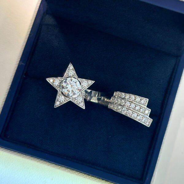 18K CC Com¨¨te Diamonds Ring