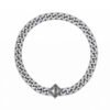 18K CD Diamond Chain Necklace