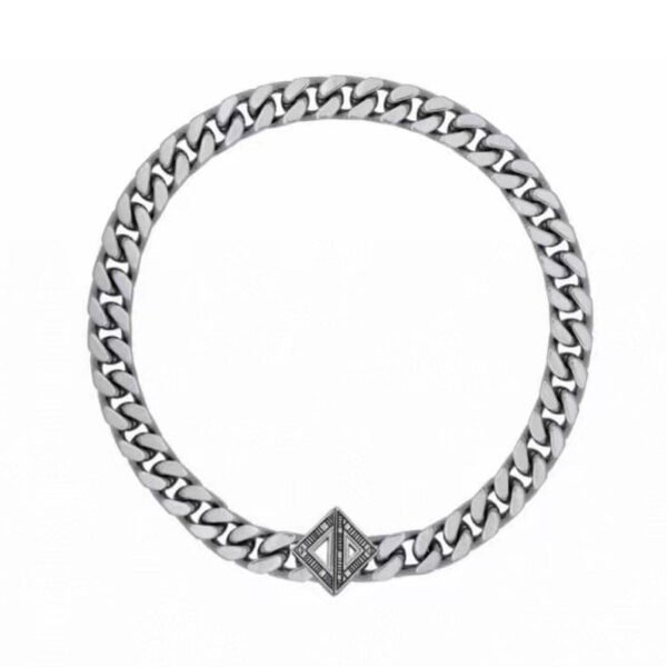 18K CD Diamond Chain Necklace