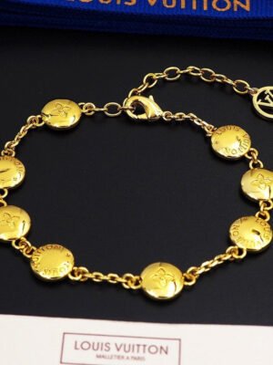 18K Louis Studs Sautoir Bracelet