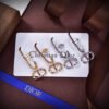 18K CD 30 Montaigne Crystals Earrings