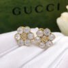 18K Double G Crystals Earrings