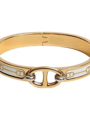 18K Mini Clic Cha?ne D'ancre H Bracelet
