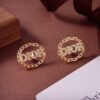 18K CD Crystal Earrings