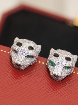 18K Panth¨¨re Earrings