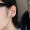 18K BB Vintage Earrings