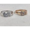 18K CC No.5 Diamond Ring
