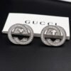 18K Double G Diamonds Earrings