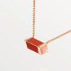 18K Les Berlingots De Pink Necklace