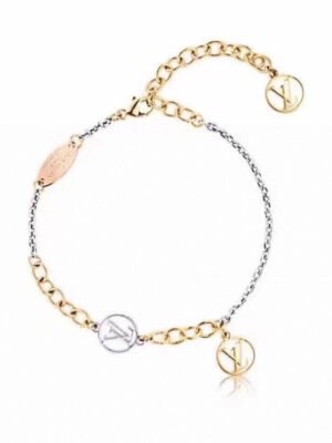 18K Louis Logomania Bracelet