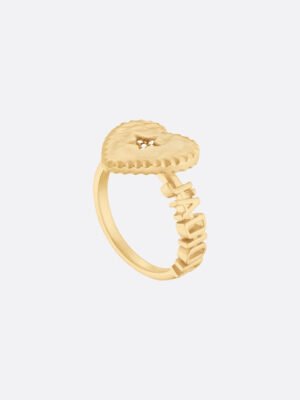 18K CD J'adior Heart Ring
