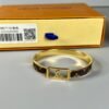 18K Louis Vintage Leather Bracelet