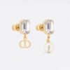 18K CD Tribales Pearl Crystal Earrings