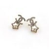 18K CC Star Crystals Earrings
