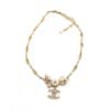 18K CC Flower Pendant Necklace