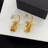 18K CC Flowers Earrings