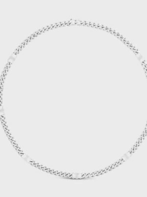 18K Triomphe Gourmette Chain Necklace