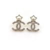 18K CC Star Crystals Earrings